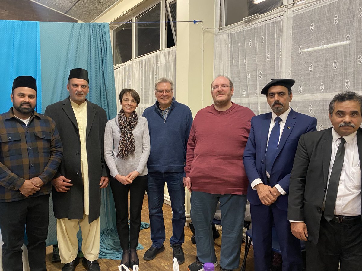 Great to have been invited to speak to the Ahmadiyya community about community concerns and issues and explain our ambitious plans and actions to make Roehampton an even greater place to live.