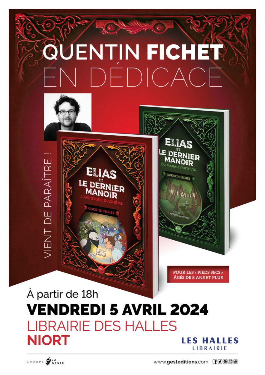 Dédicace de lancement dans 3 semaines ! 🫠