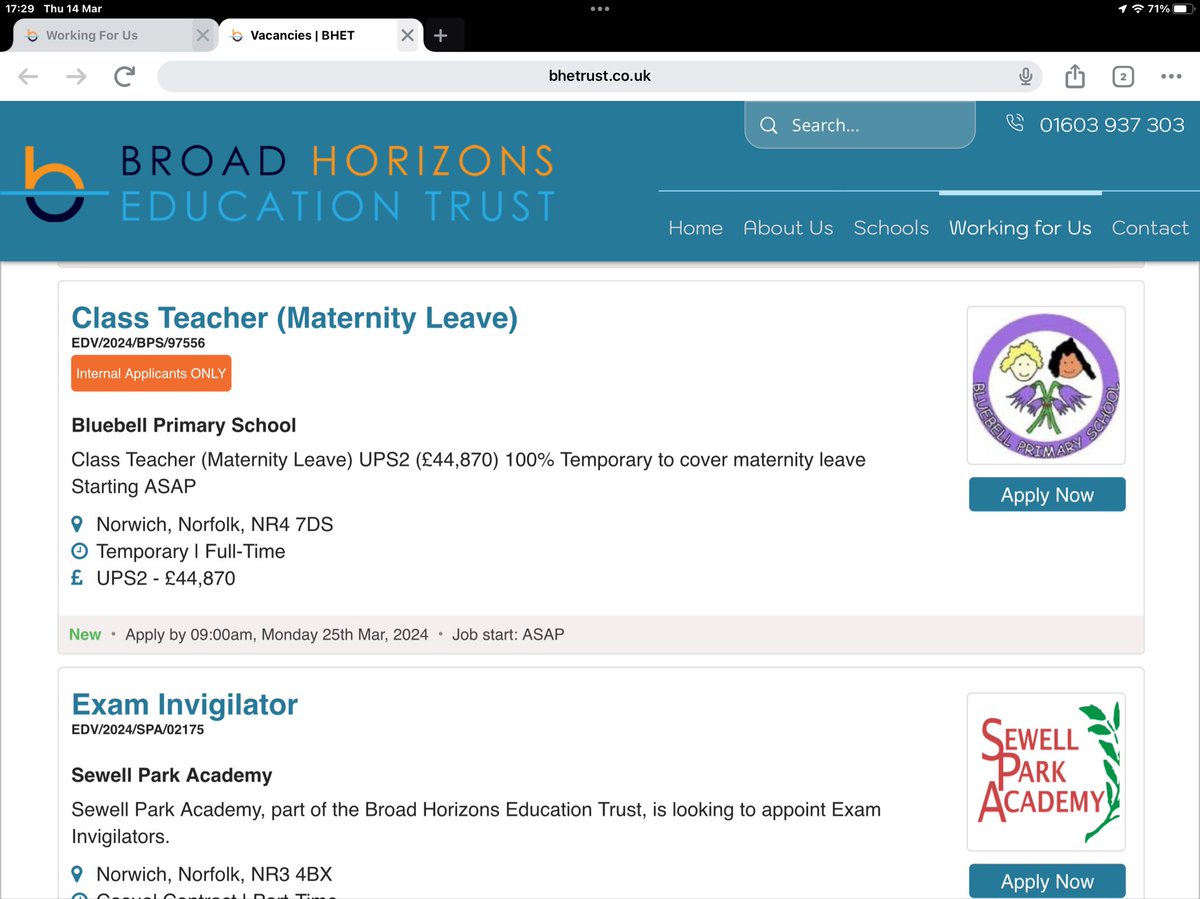 Broad Horizons Education Trust tweet media