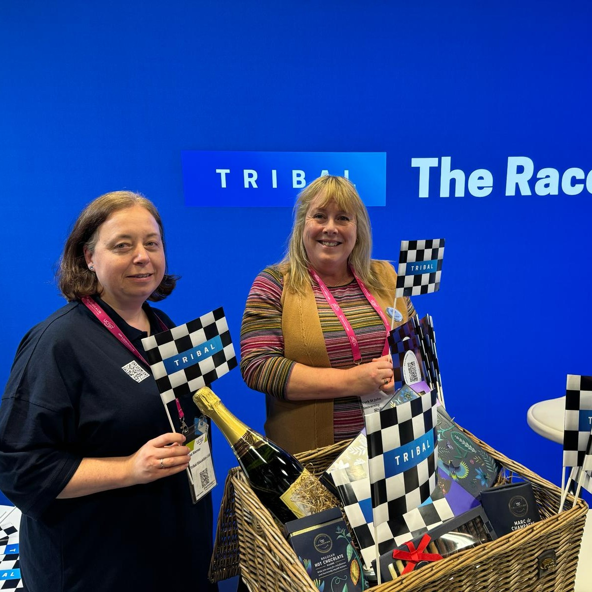tribalgroup's tweet photo. Thank you to everyone who visited the Tribal pitstop at the UCISA Leadership Conference 2024! We had an amazing time connecting with all of you. ☁️

A big congratulations to our competition winners! 🍾🏁 

We can't wait to see all of you again next time! 🥂

#UCISA24 https://t.co/0fKJlCgF6s
