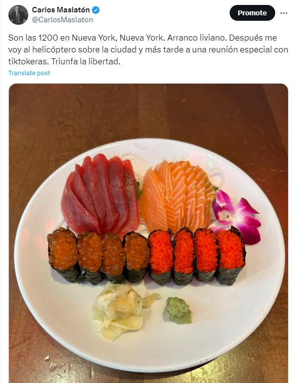 Carlos Maslatón tweet media