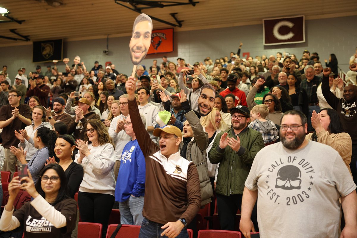 A massive THANK YOU to all of our fans who showed out this postseason and all season long, we truly appreciate your support! 🤎🤍 #GoLehigh