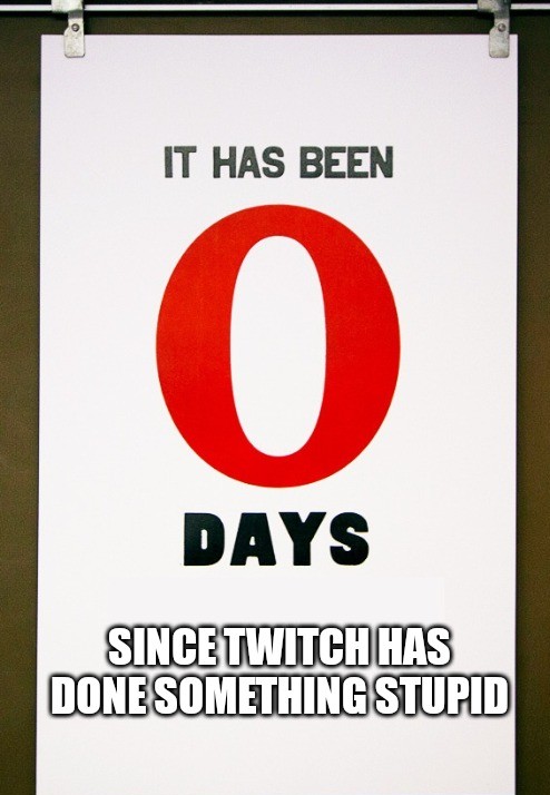 Knives112's tweet photo. @hiimjade @Twitch Kinda saw it coming, just another pretty cool feature that twitch then hid and now is deprecating, forcing users to now look elsewhere

On the bright side I get to use this again https://t.co/3ErugeACqn