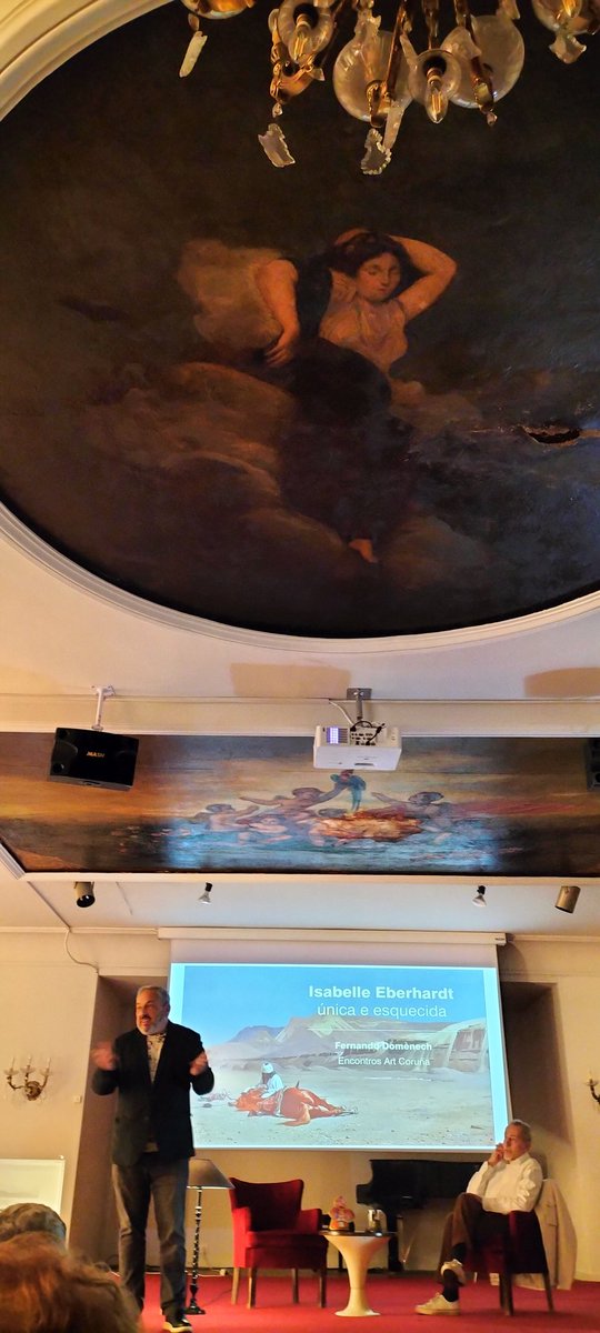 Noite de mércores con Isabelle Eberhardt e <a href="/domenechino/">Fernando Domènech</a> 💙