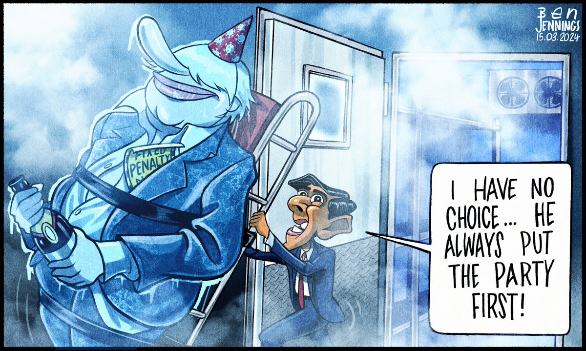 Latest <a href="/guardian/">The Guardian</a> cartoon
#RishiSunak #BorisJohnson 

theguardian.com/commentisfree/…