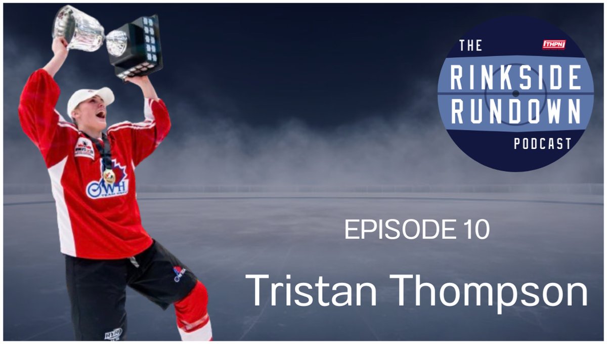 On this week's episode of The Rinkside Rundown Podcast, I'm joined by Tristan Thompson!

The Manotick, Ontario native and defender for the Etobicoke Dolphins of the OWHL won gold in the 2023 National Women's U-18 Championships and is preparing to head off to Northeastern