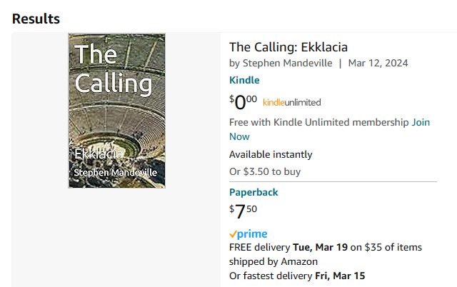 I’ve just published my first book.  Please pass it on.