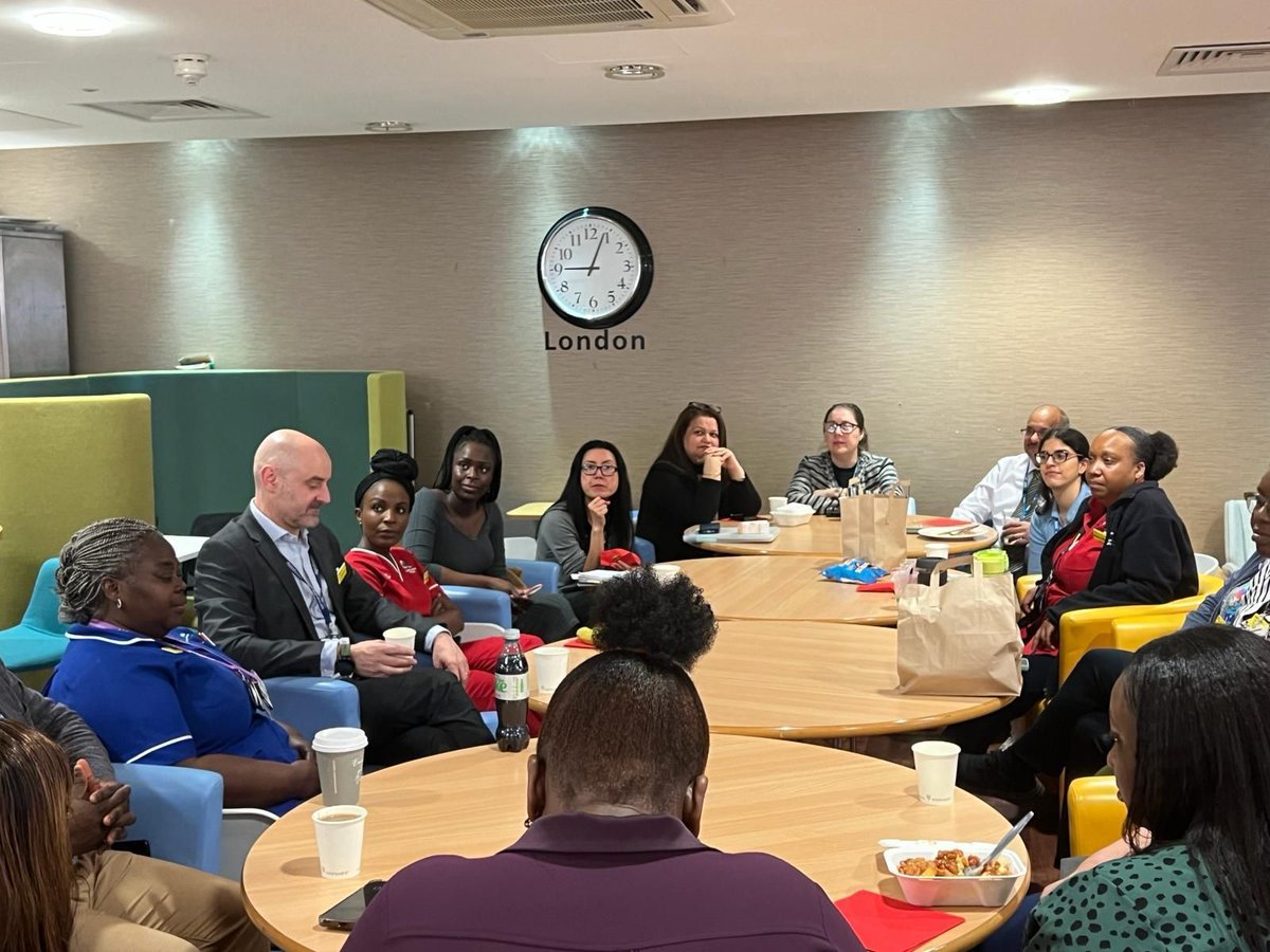 Another successful Board Breakfast this morning! ☕ Staff asked questions and shared updates from their teams, over croissants and coffee, to help ensure we are fostering the best possible environment for both staff and patients 🥐 #BoardBreakfast