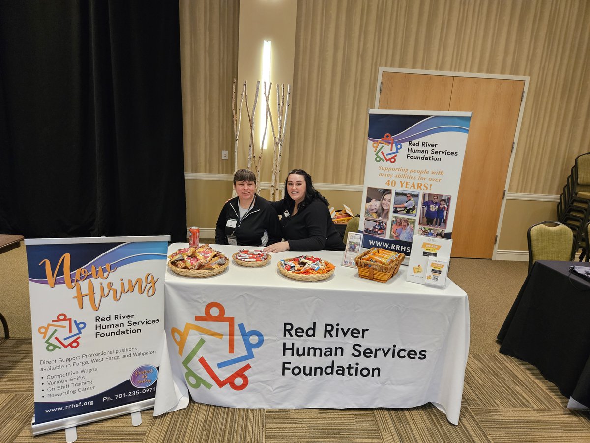RRHSF1979's tweet photo. We are at the NDSU Memorial Union until 4pm today for their Part-Time &amp; Summer Jobs Fair! Come chat with us!!! @NDSU https://t.co/DxZCPYv6sO