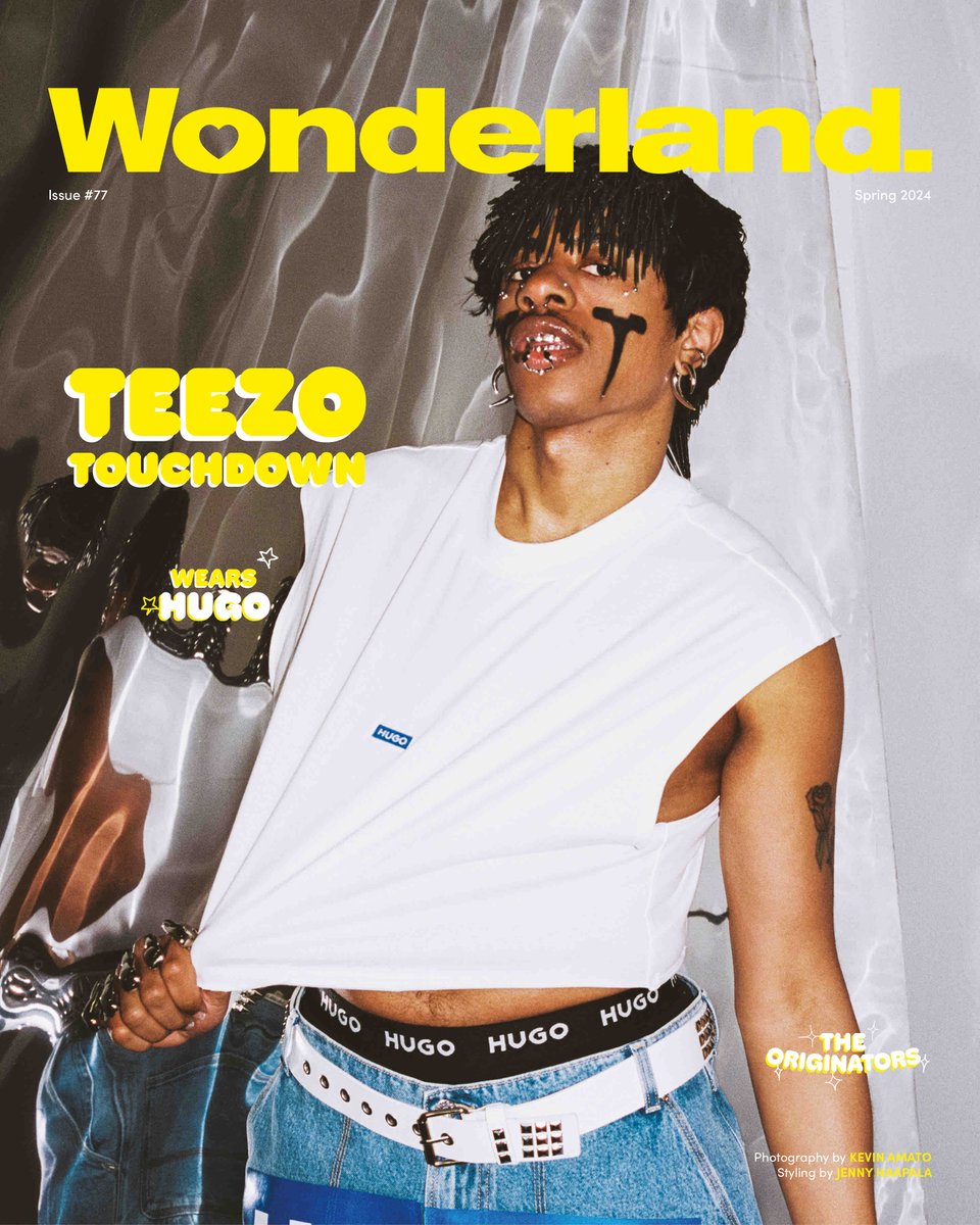 Covering our Spring 24 issue wearing HUGO BLUE, Touchdown Teezo talks fear, learning from the industry’s finest, and his seminal new record... PRE-ORDER: ow.ly/ltLA50QTy2q ⚡️