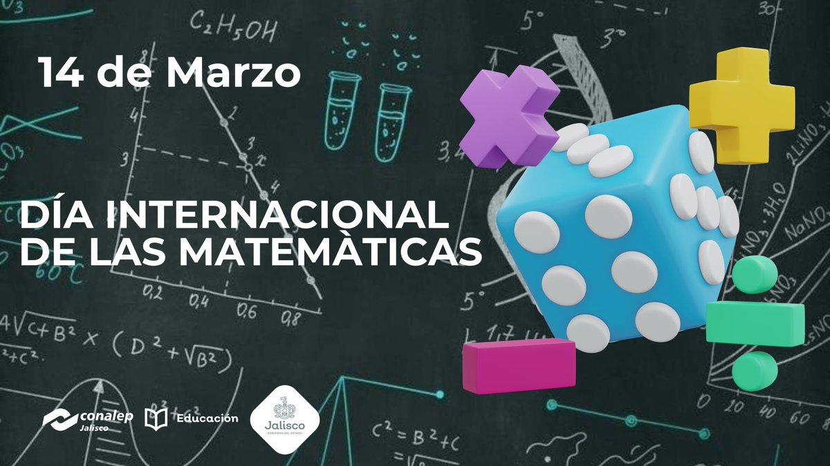 ✌️💚✖️➗➖➕🟰
¡Celebremos el Día Internacional de las Matemáticas! ✌️Un día para reconocer la importancia de las matemáticas 🧮 en nuestra vida diaria y su contribución al progreso y desarrollo de la humanidad. #DíaInternacionalDeLasMatemáticas