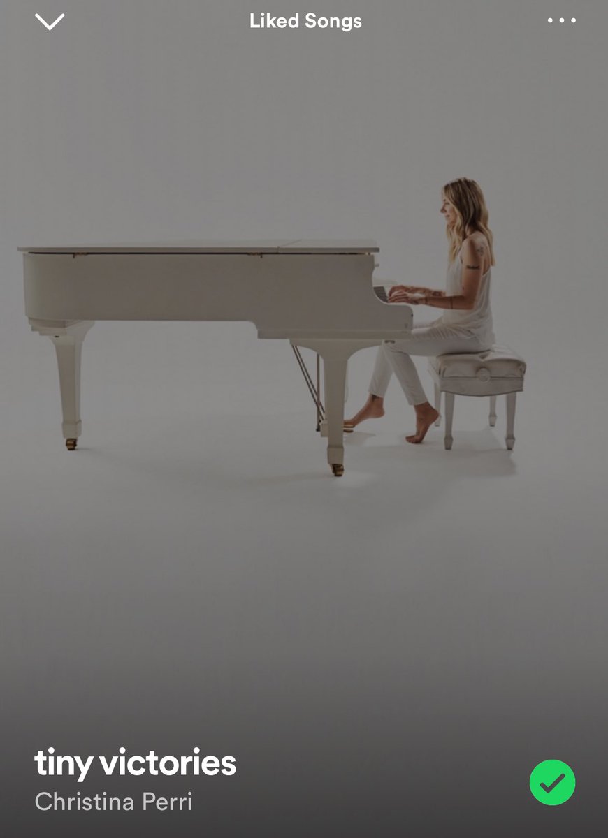 Baked_Zini's tweet photo. Just came on shuffle 🫶

See you Wednesday! @christinaperri https://t.co/u1K1VBpKJC