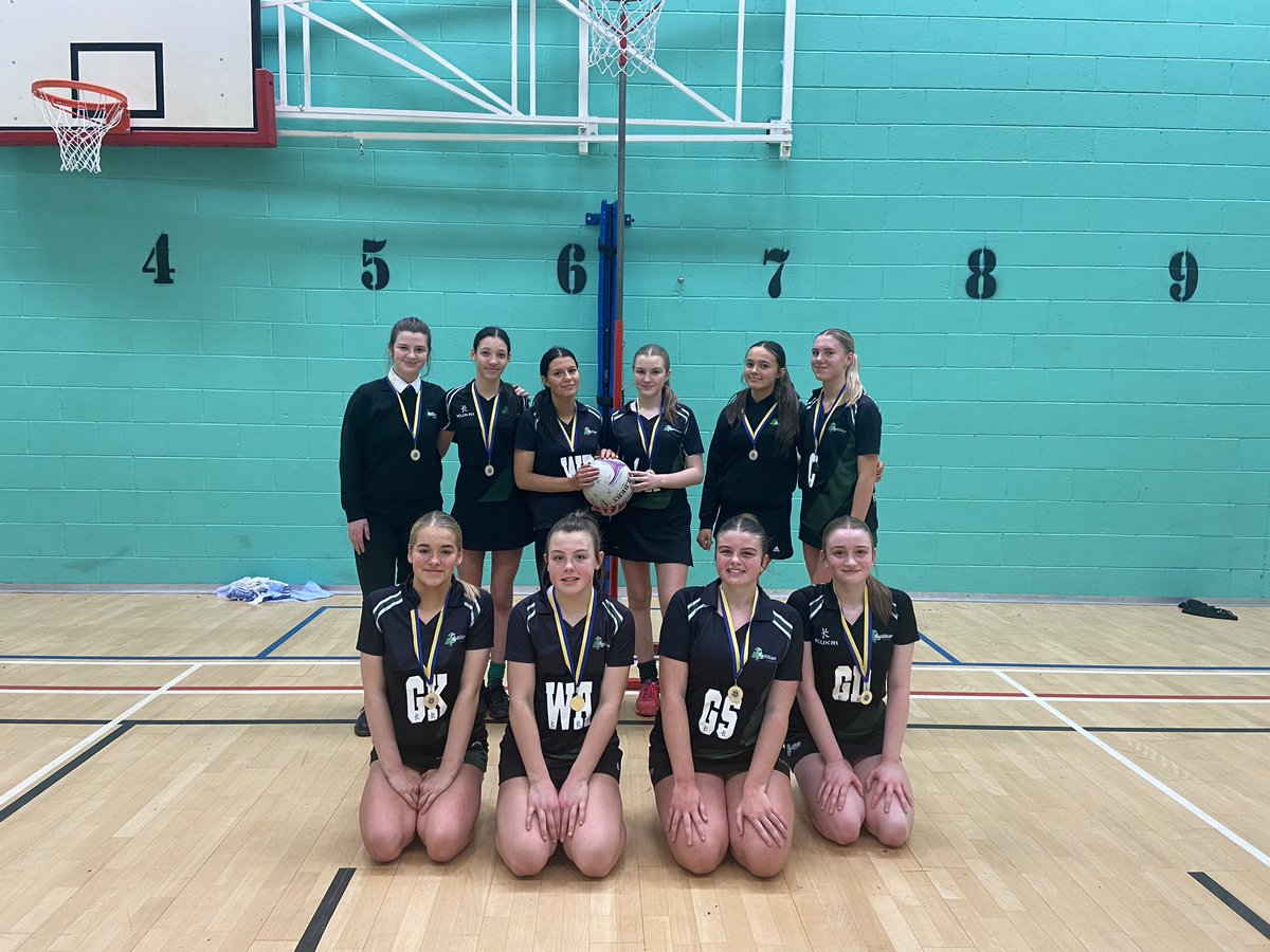 Rodillian_PE's tweet photo. Well done to both the year 9 teams in the Leeds tournament today, even better that we won gold 🏅Well played girls 👏🏻🖤💚 https://t.co/oEQG6BMG0C