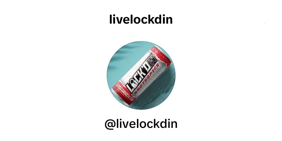 Please follow #LockdIn on #TikTok #LiveLockdIn