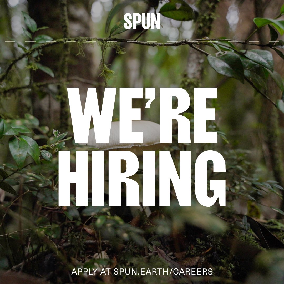 Job Alert: Fungal Conservation/Restoration Scientist Apply your fungal expertise to protect the underground. Full job description and application here: spun.earth/careers/fungal…