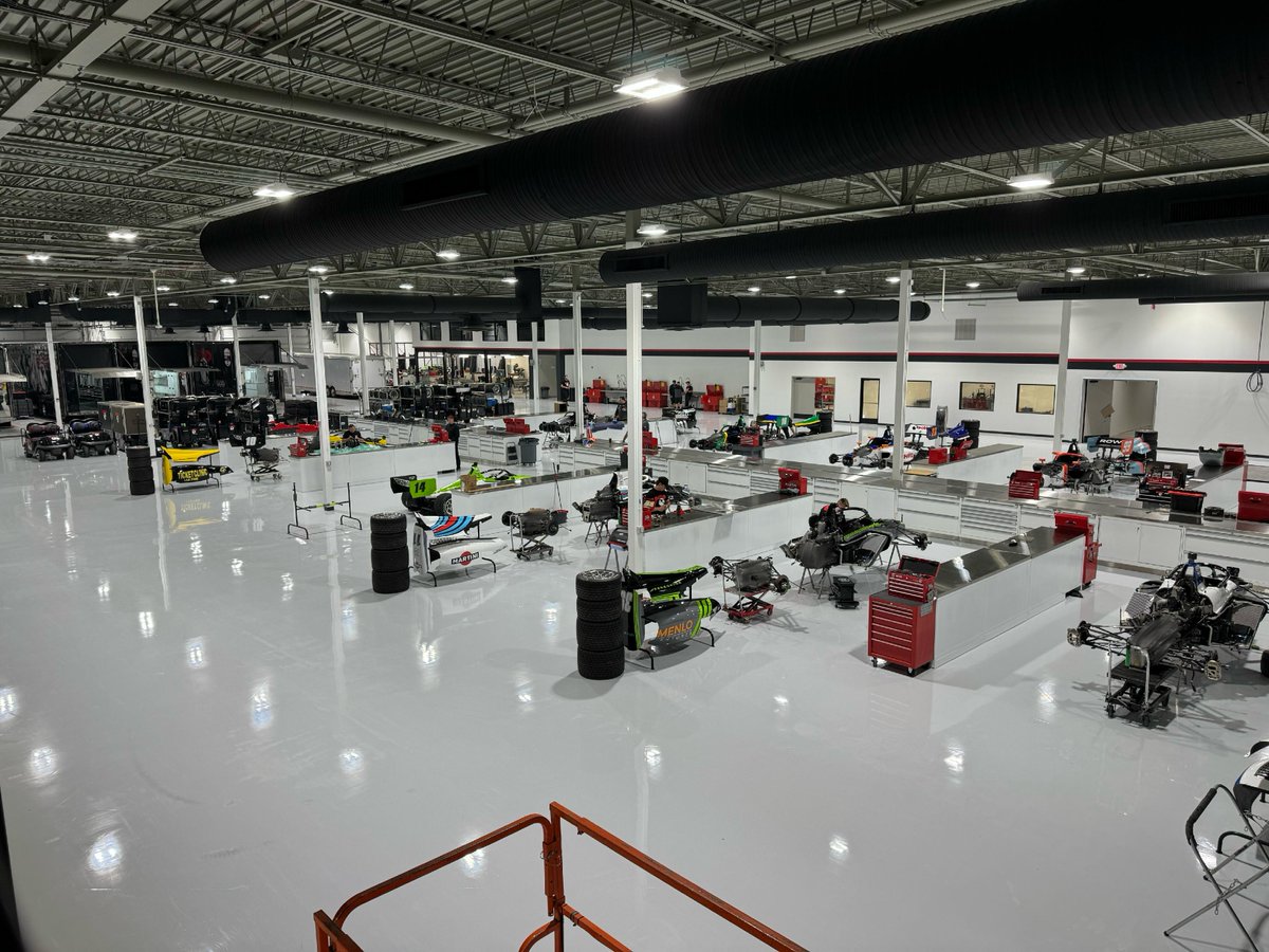 The move-in process continues... #HMDMotorsports / #INDYNXT / #INDYCAR / @indyCAR / @indynxt