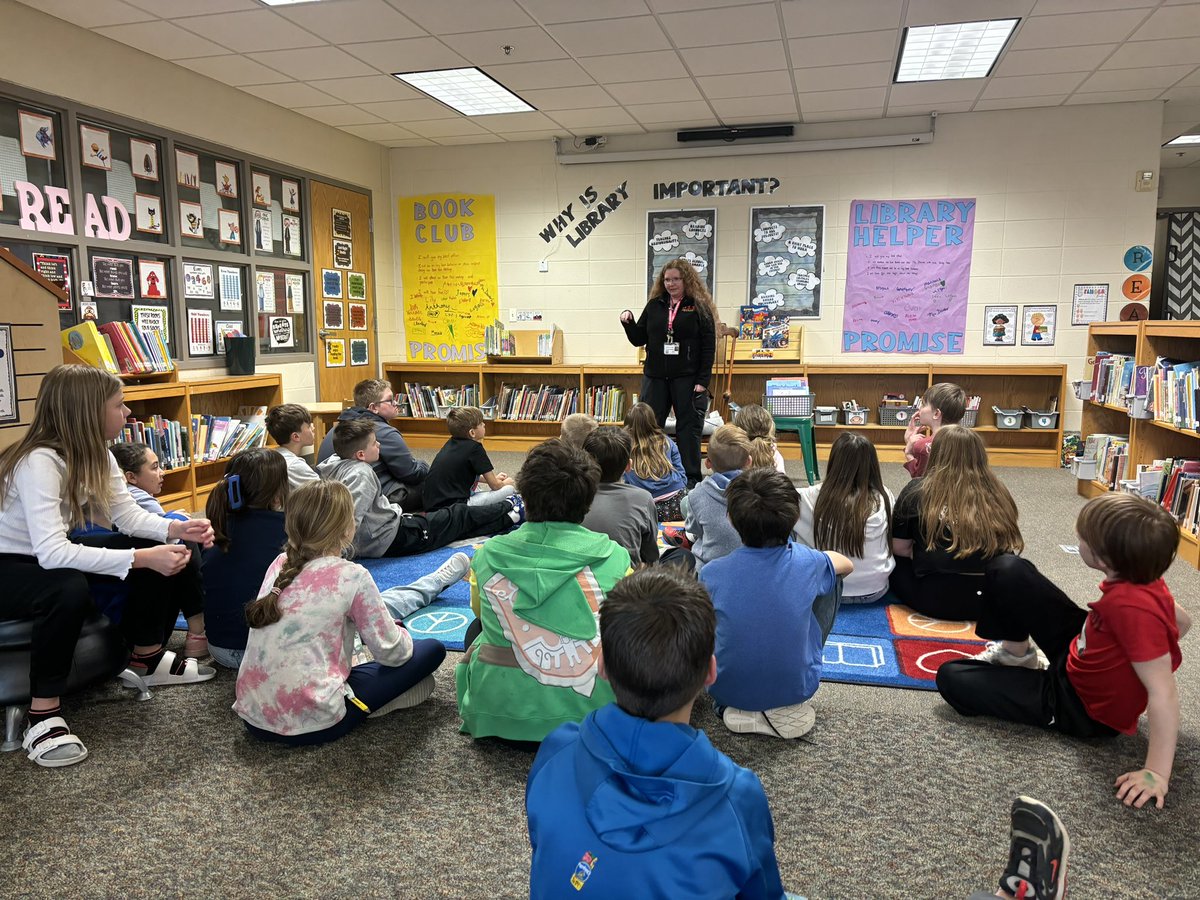 Thank you Ms. Wells from 911 for reading to Ms. Urban’s class during library today. We loved having you❤️ <a href="/hutchingsele/">Hutchings Elementary</a>
