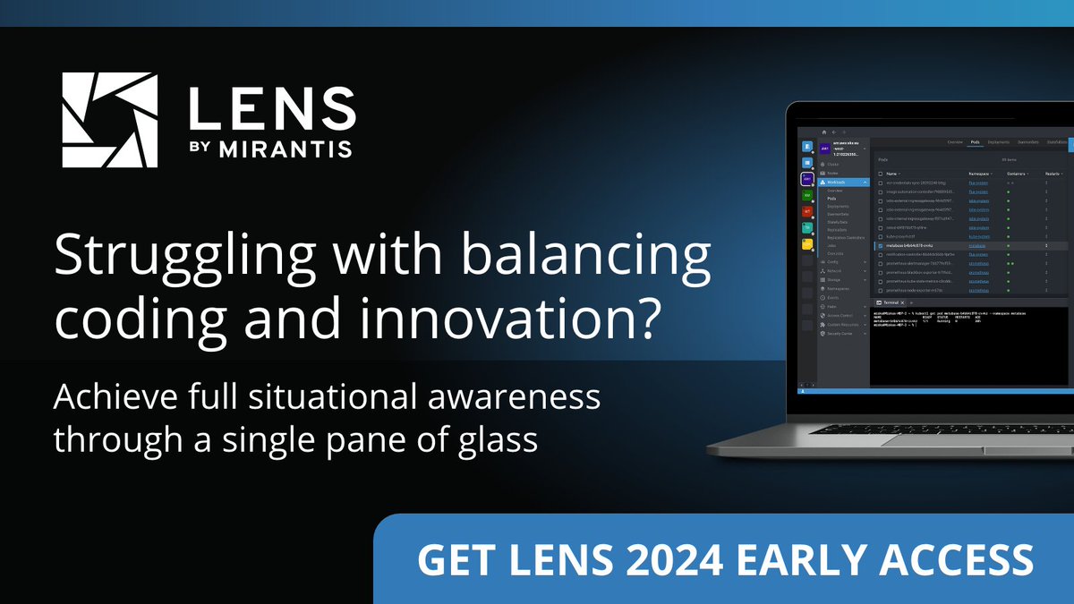 Get Started with Lens 2024 Early Access - End confusion and Master Kubernetes Spending more time wrestling with Kubernetes and kubectl than innovating?