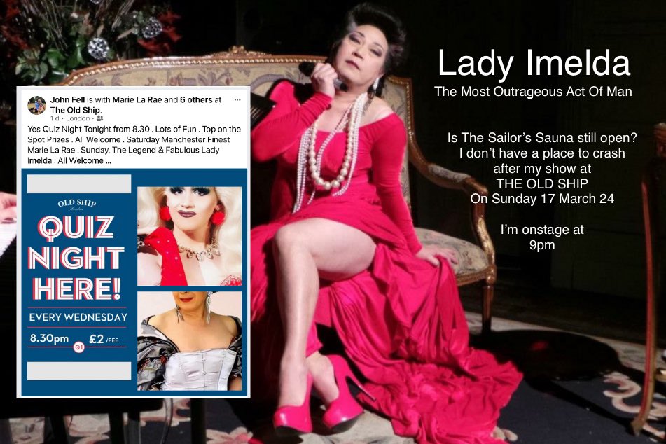 Lady Imelda Tralala (@ladyimelda) on Twitter photo 