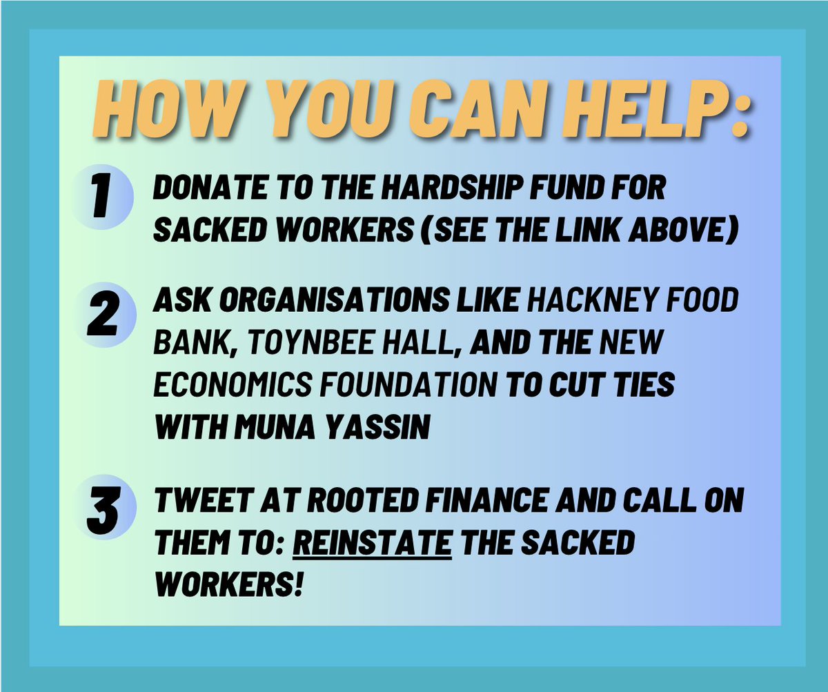 Notice to friends, supporters and all good people. Support these workers while they campaign for their jobs by contributing to their hardship fund: actionnetwork.org/fundraising/su… See other ways to support below 👇👇👇