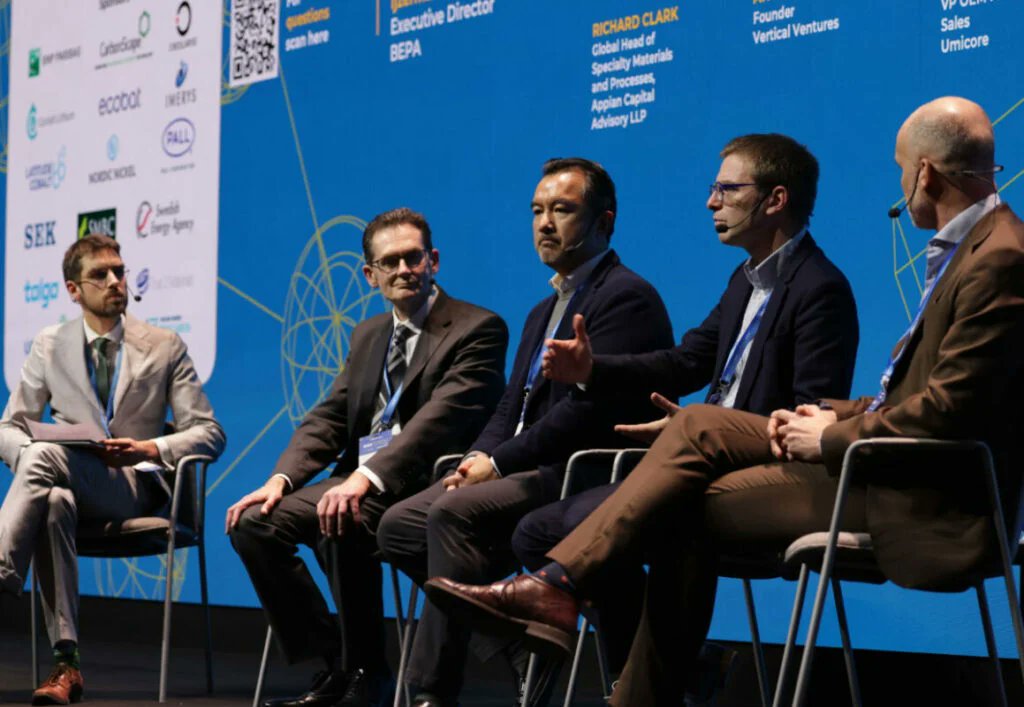 Appian's Richard Clark was speaking on the ‘Cathodes, Anodes & Battery Innovation Panel: creating a European hub for mid stream capacity & next generation battery development’ on day one of Giga Europe