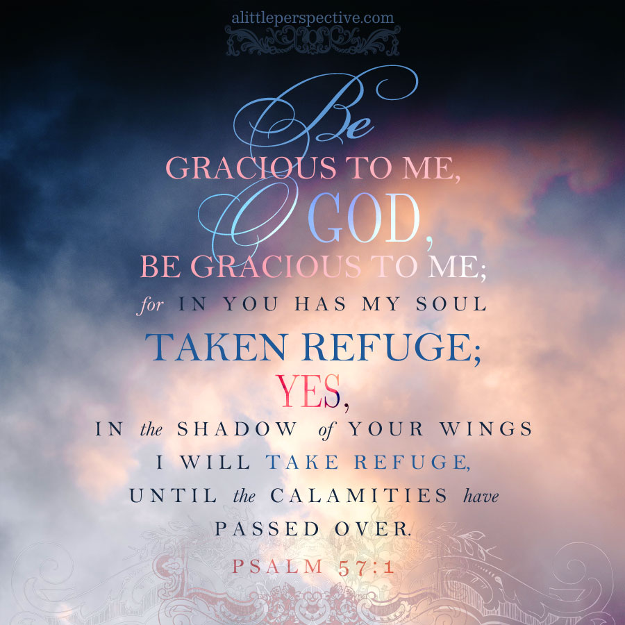 DentonKollar's tweet photo. Be gracious to me, O God, be gracious to me,
     For my soul takes refuge in You;
          And in the shadow of Your wings I will take refuge
               Until destruction passes by.

- Psalm 57:1 (NASB1995) https://t.co/qESQpO1wxJ