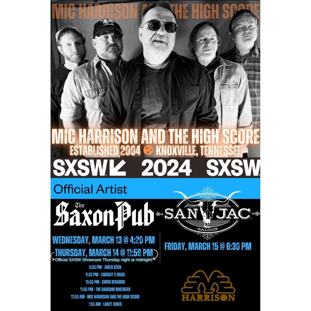 Mic Harrison And The High Score tweet media