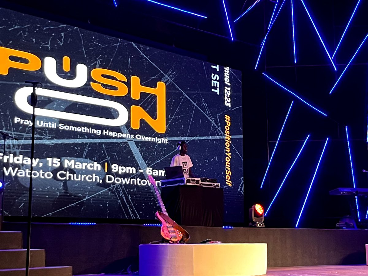 mwesi_deejay's tweet image. Excited for our very first PUSH Overnight happening tomorrow!!!🔥🔥
Invite all your fellow Young Adults to  join us on Friday 15th March, 9PM at Watoto Church Downtown.📌

Check Slide images for details🤩
Blessings.

#historymaker #Pushon #Getset #hype #dj #jesus #youngadults