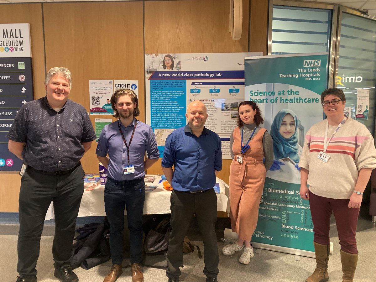 #HealthcareScienceWeek2024 celebrates &amp; raises awareness of this diverse NHS workforce (50 specialisms!), &amp; our Pathology team have been promoting what they do &amp; opportunities in the team. They shared their passion for pathology &amp; the vital role it plays in patient care.
