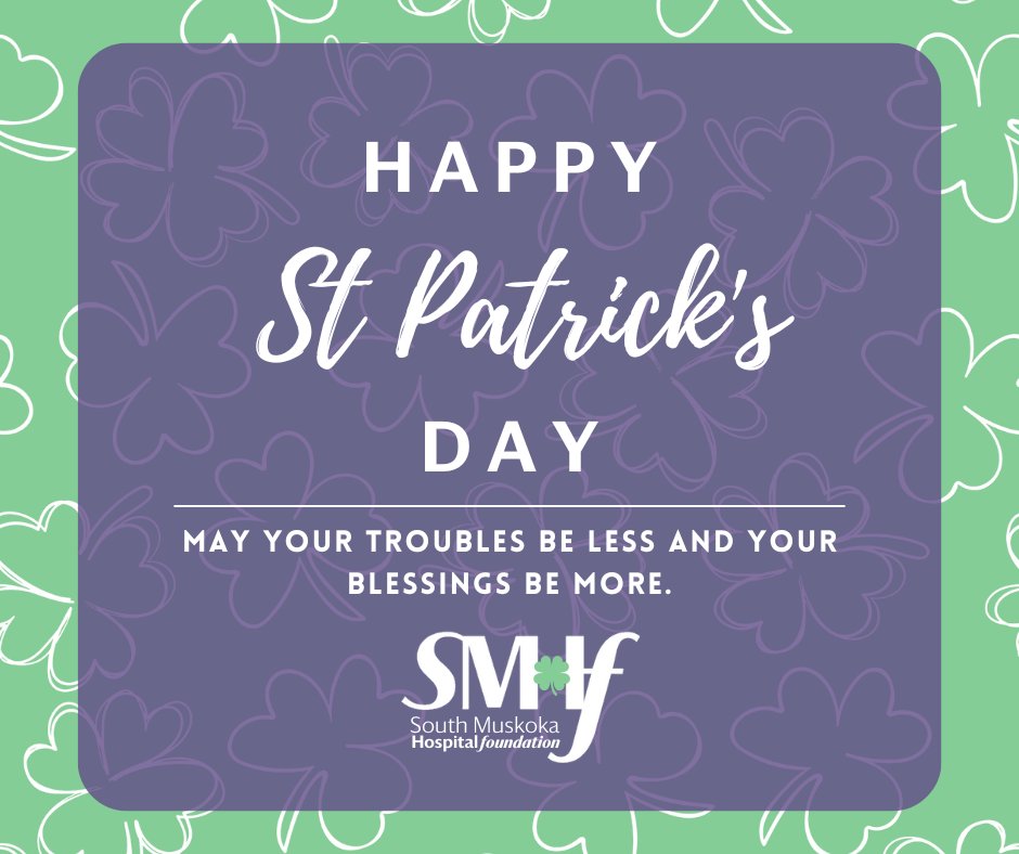 Happy St Patrick’s Day! We’re lucky to have amazing donors like you.