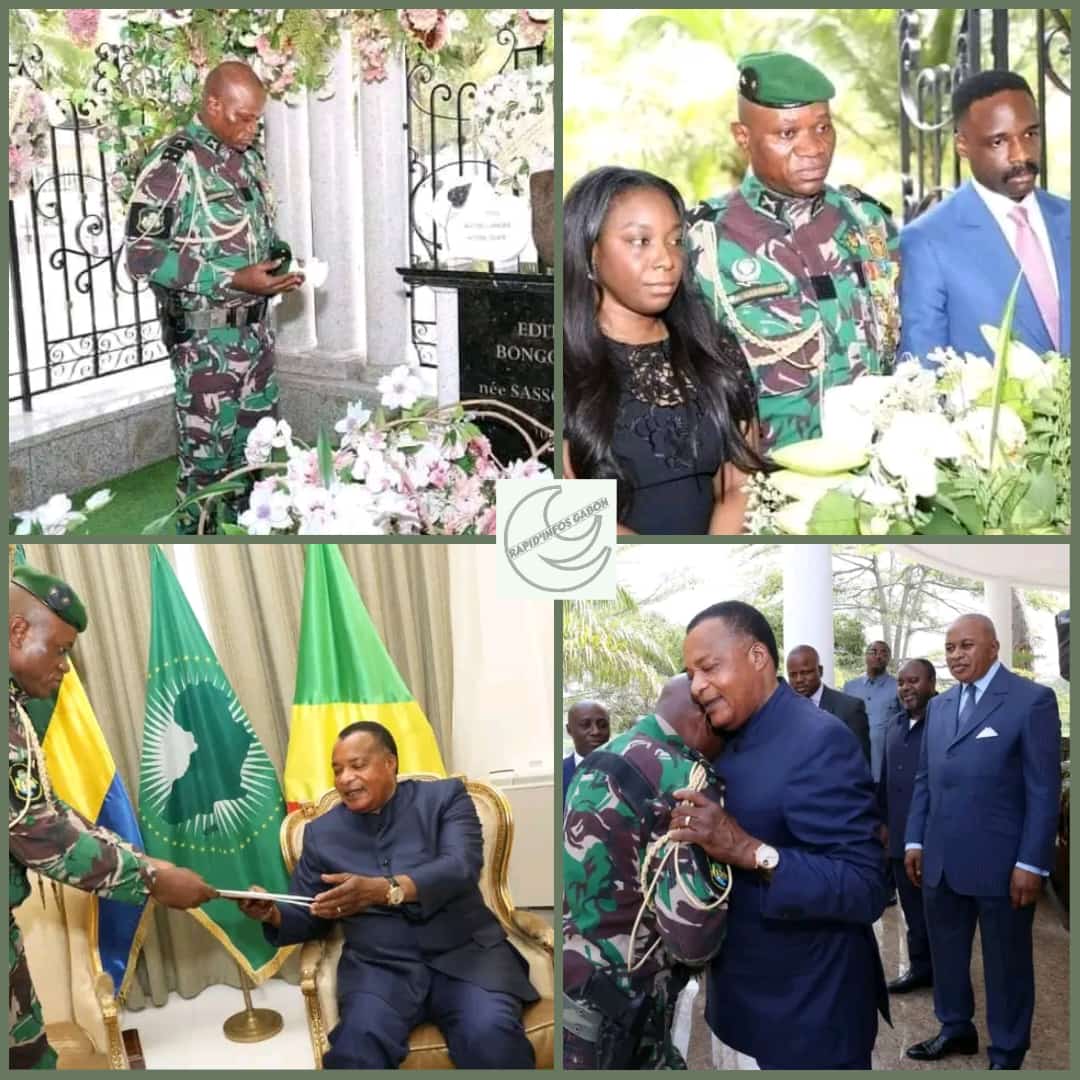 MIvunde's tweet photo. Gabon/ Un Déplacement remarqué : repondant à l'invitation de sassou nguesso à prendre part à l'anniversaire du décès d'edithe Bongo Ondimba à oyo, Oligui Nguema et son épouse ont voyagé à bord des avions differents... Il fallait bien chauffer le porte-feuilles https://t.co/wyHV8G9yFP