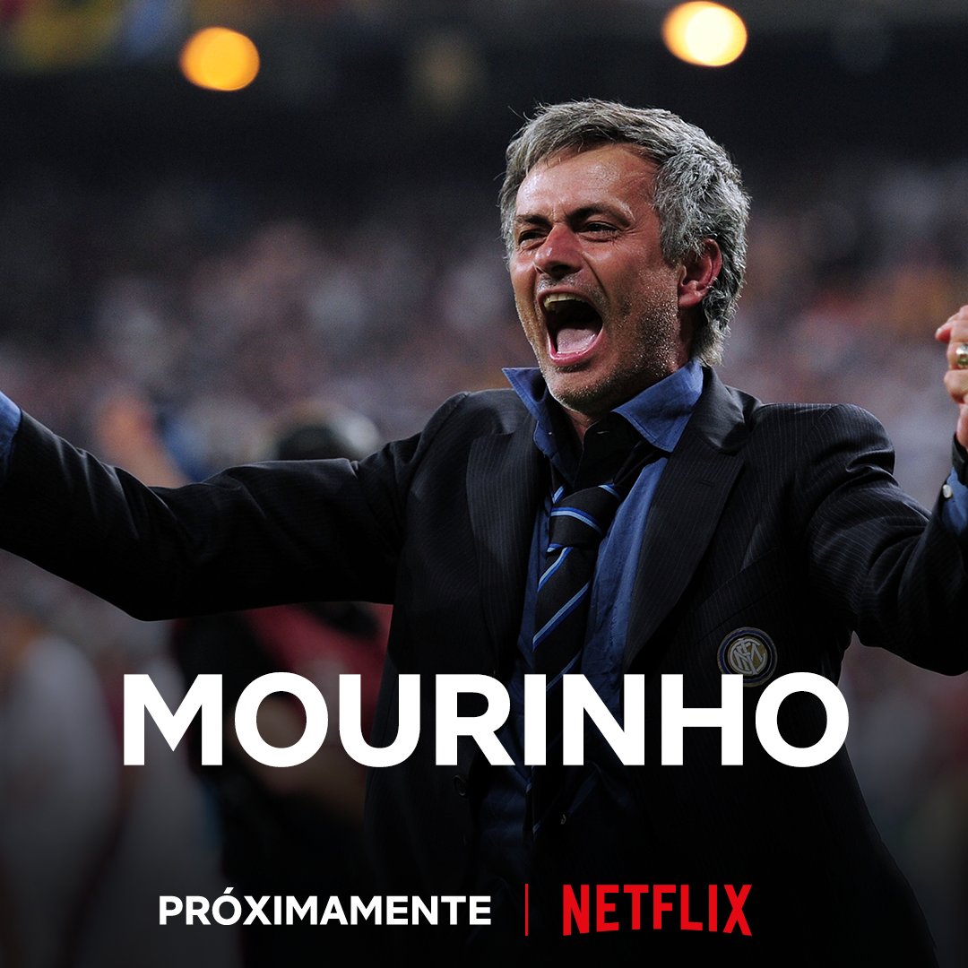 'Mourinho', una nueva serie documental centrada en uno de los entrenadores más exitosos de todos los tiempos. ⚽  

Próximamente en 2025.
