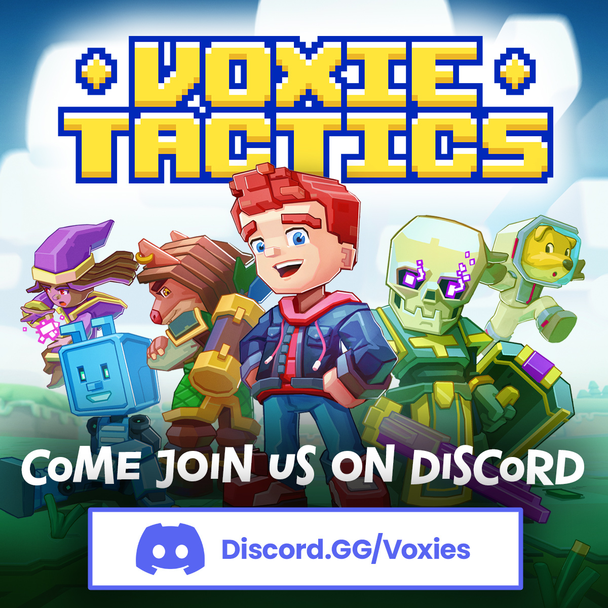 Exciting developments are on the horizon for Voxie Tactics! 🚀 Be part of the journey by joining our Discord: ✅ Sneak peeks at groundbreaking updates ✅ Engage with an enthusiastic gaming community ✅ Stay ahead with the latest Voxie news Join the Voxiverse Today! 👉…