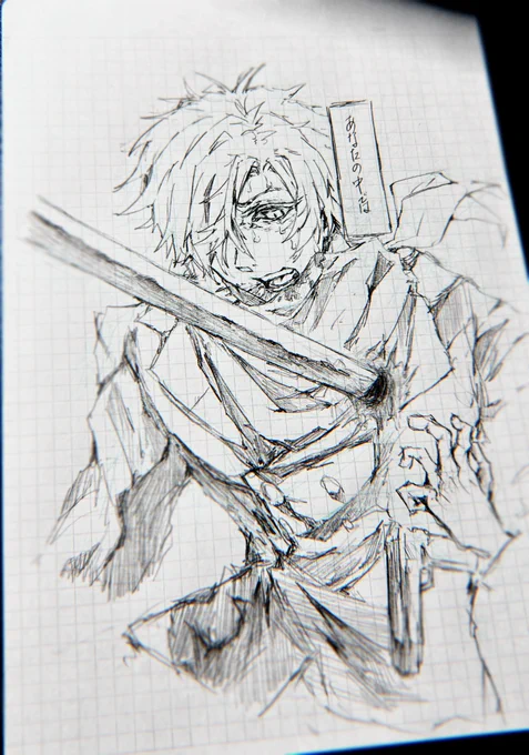 #実況者絵描き 
呪鬼2 捏造注意(文字は気にしないでネ) 