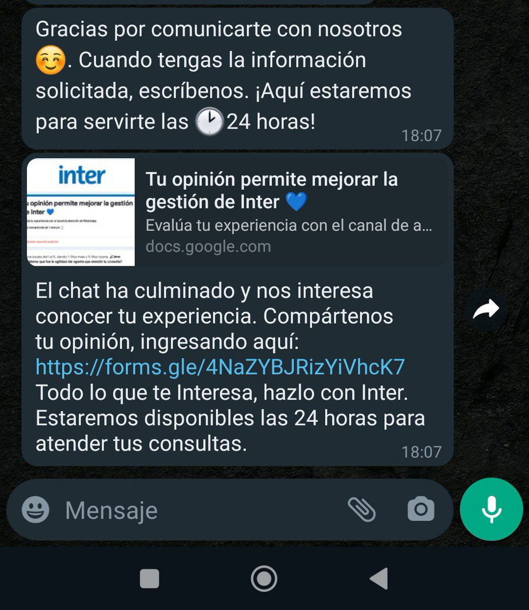 acido100x100's tweet image. Imágenes del trato qué me dispensaron ayer en @InterCliente @TuMundoInter reportando una falla INTERMITENTE en Internet de navegar a lento a no navegar desde Octubre 2023
Vean los tiempos de respuesta para después colgarme
#NomeINTEResa
2500015851
#InterCliente