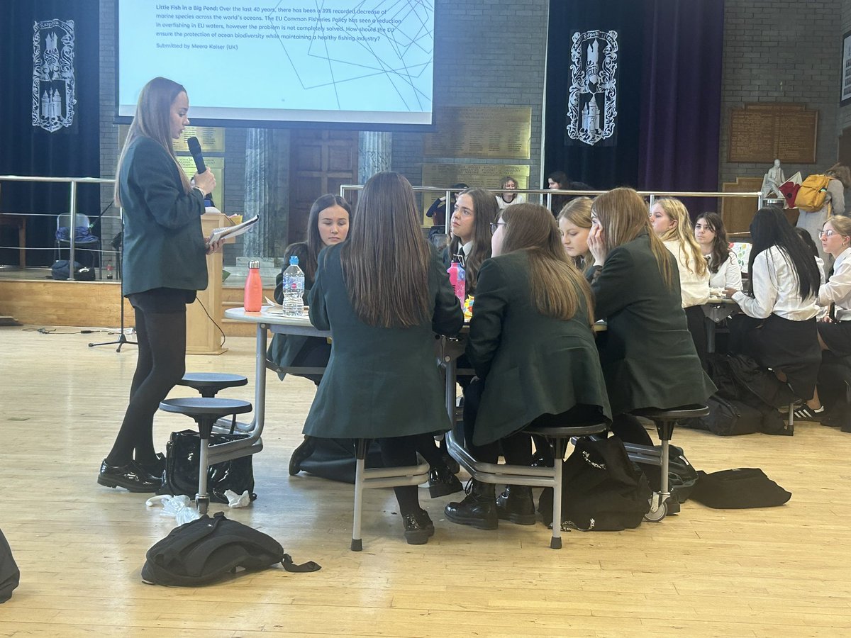 StMungosMS's tweet photo. Congratulations to S4 pupils who took part in the EYP debating competition. They did so well; it was our first time at the event and they were the youngest there. So proud of you all! Well done! https://t.co/6VuMEDqclX