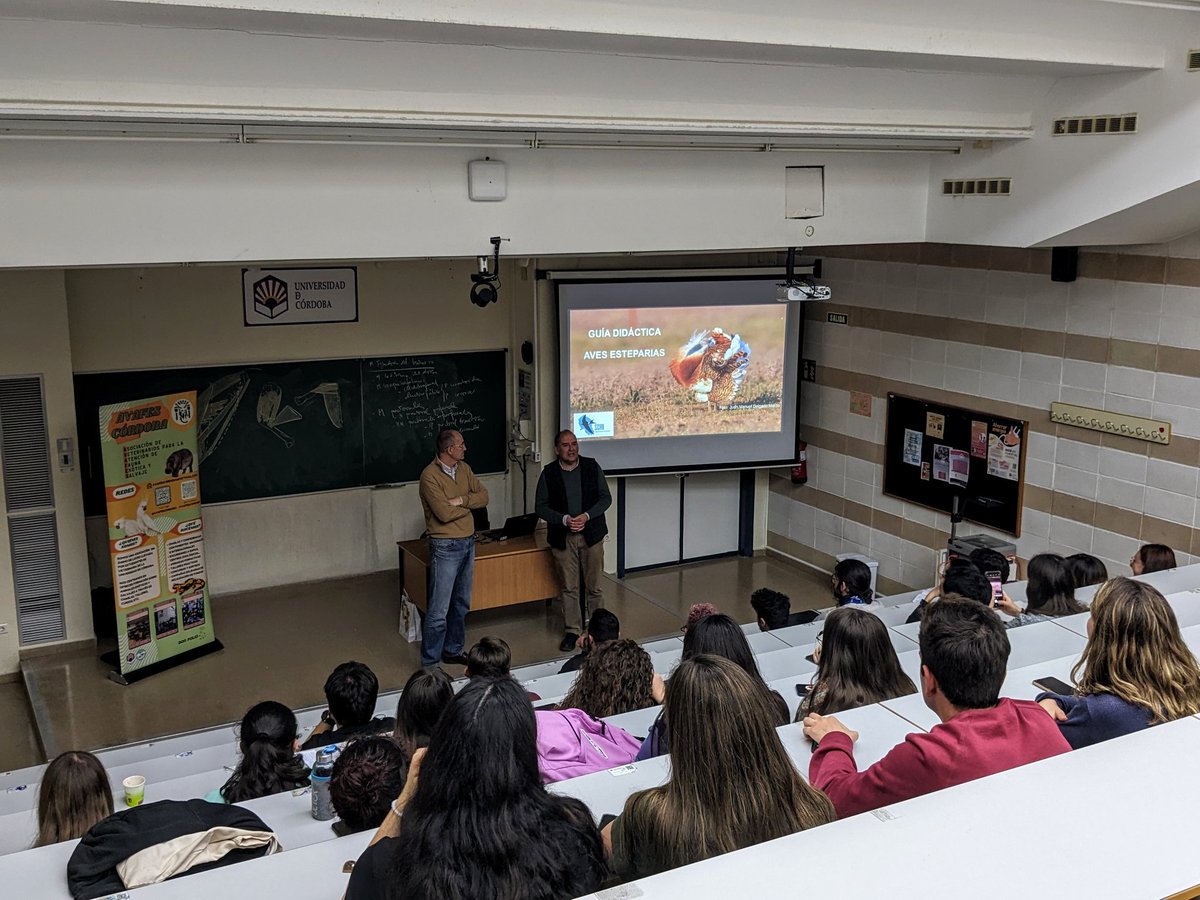 Hoy Miguel Carrasco Casaut nos ha presentado en la <a href="/Univcordoba/">Universidad Córdoba</a> la Unidad didáctica sobre #AVES_ESTEPARIAS! Un recurso didáctico, online y gratuito, que podemos utilizar como herramienta docente! 👇🏼 …dadcordobesahistorianatural.on.drv.tw/Unidad_Didacti… <a href="/avafescordoba/">AVAFES Córdoba</a>