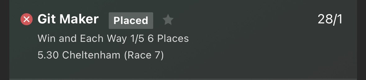 BVsportstips's tweet photo. Git maker places at 28/1 finishing 2nd but was never going to win with that performance from Inothewayurthinkin

18+ gambleresponsibly https://t.co/U5A3mqKPrr