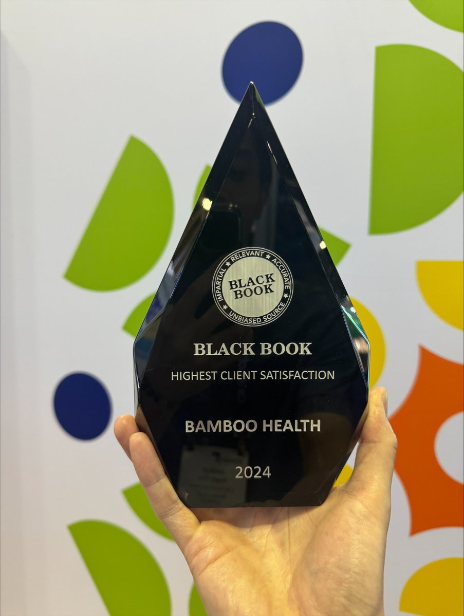 📢 Exciting News 📢 @BambooHLTH has been awarded @blackbookpolls’ Highest Client Satisfaction award for care coordination solutions! You can learn more about Real-Time Care Intelligence™ and meet the team at HIMSS booth #4881. #WeAreBambooHealth