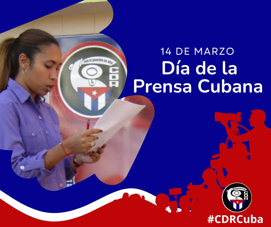 El mayor reconocimiento para mis periodistas, pues siiii mios jjj incluso de fotógrafo personal. Felicitaciones 🇨🇺 ✊️ #CDRCuba #Cuba