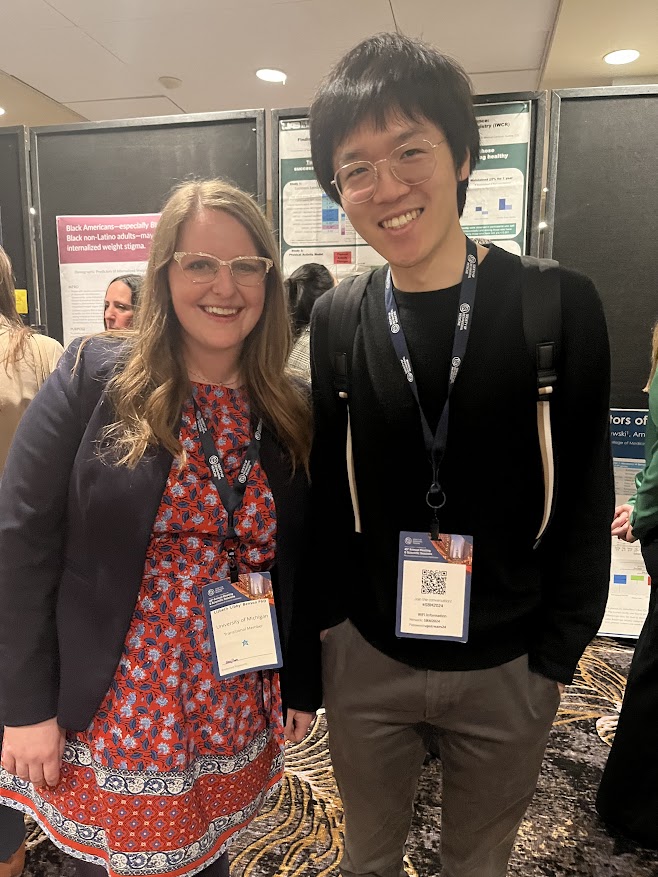 Come visit our postdoc Qinggang Yu at #sbm2024 tonight during the poster session to learn about strategies to promote mobile app engagement and digital engagement with intervention in tobacco cessation (Poster C90)