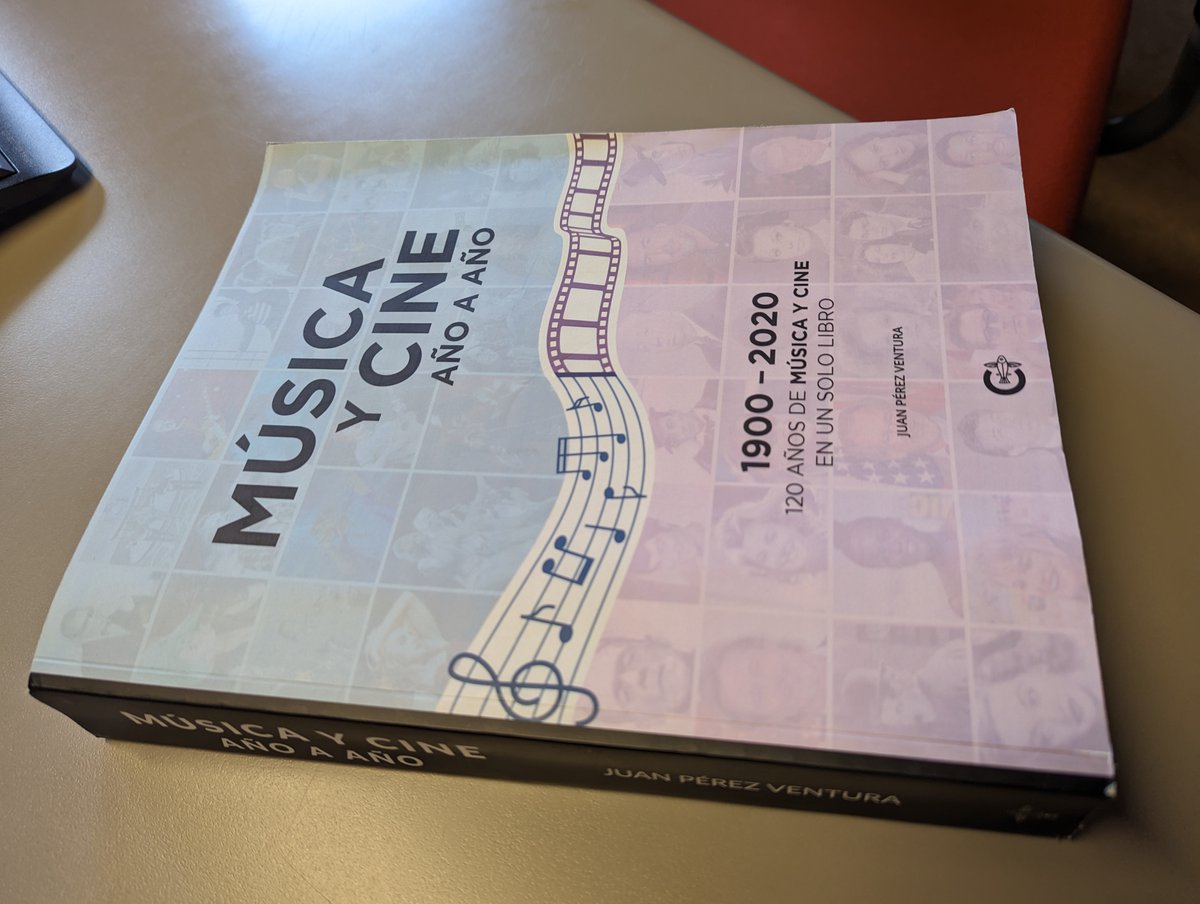 bclvalladolid's tweet image. El sábado estará presentando su libro "Música y cine, año a año" en el auditorio de la #biblioteca, @JuanPerez92 
Un gran trabajo que repasa la historia de la producción musical y cinematográfica más relevante, desde 1900 hasta 2020.📖🎼📽️

🗓️16 marzo - ⏰12:30 h.
🏦Auditorio.