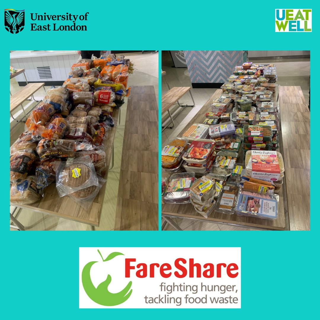 Come to the Edge Restaurant for 9.45pm tonight to see what we have been able to save from the supermarket. Don't forget to bring a bag.
#nomorefoodwaste #preventfoodwaste #sustainability #fareshare #UEL #uellife #DocklandsCampus