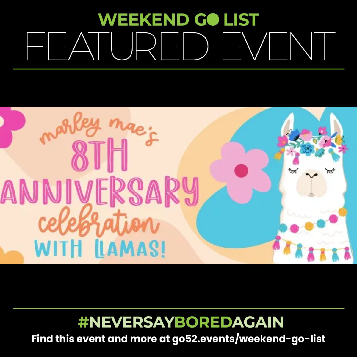 go52events's tweet photo. St. Patrick's Day is not the only thing to do this weekend. Check out this weekend's GOList, be safe - as always and have a wonderful weekend.
🍺 Weekend GOList: https://t.co/bKOcmtK79k
🍺 Never miss a GOlist - Subscribe here: https://t.co/X23ut4CnGT https://t.co/a2bADQx0Eq
