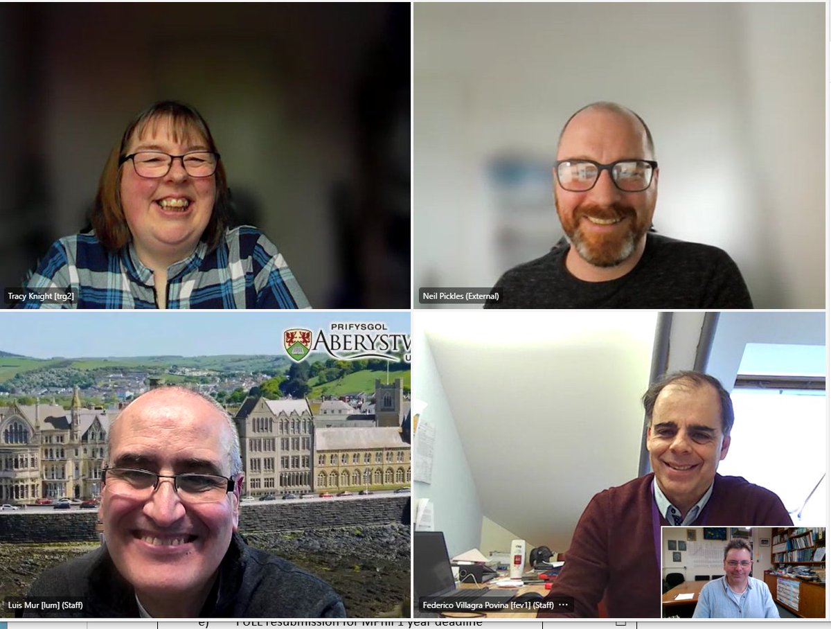 Pleased to announce that we have another clever cloggs in our group. Dr. Tracy Knight based her PhD viva with flying colours. Her work on the early detection of prostate cancer could transform patient care. Thanks to the examiner team for their hard work !! <a href="/AberDLSAGB/">Aberystwyth University DLS/AGB</a>