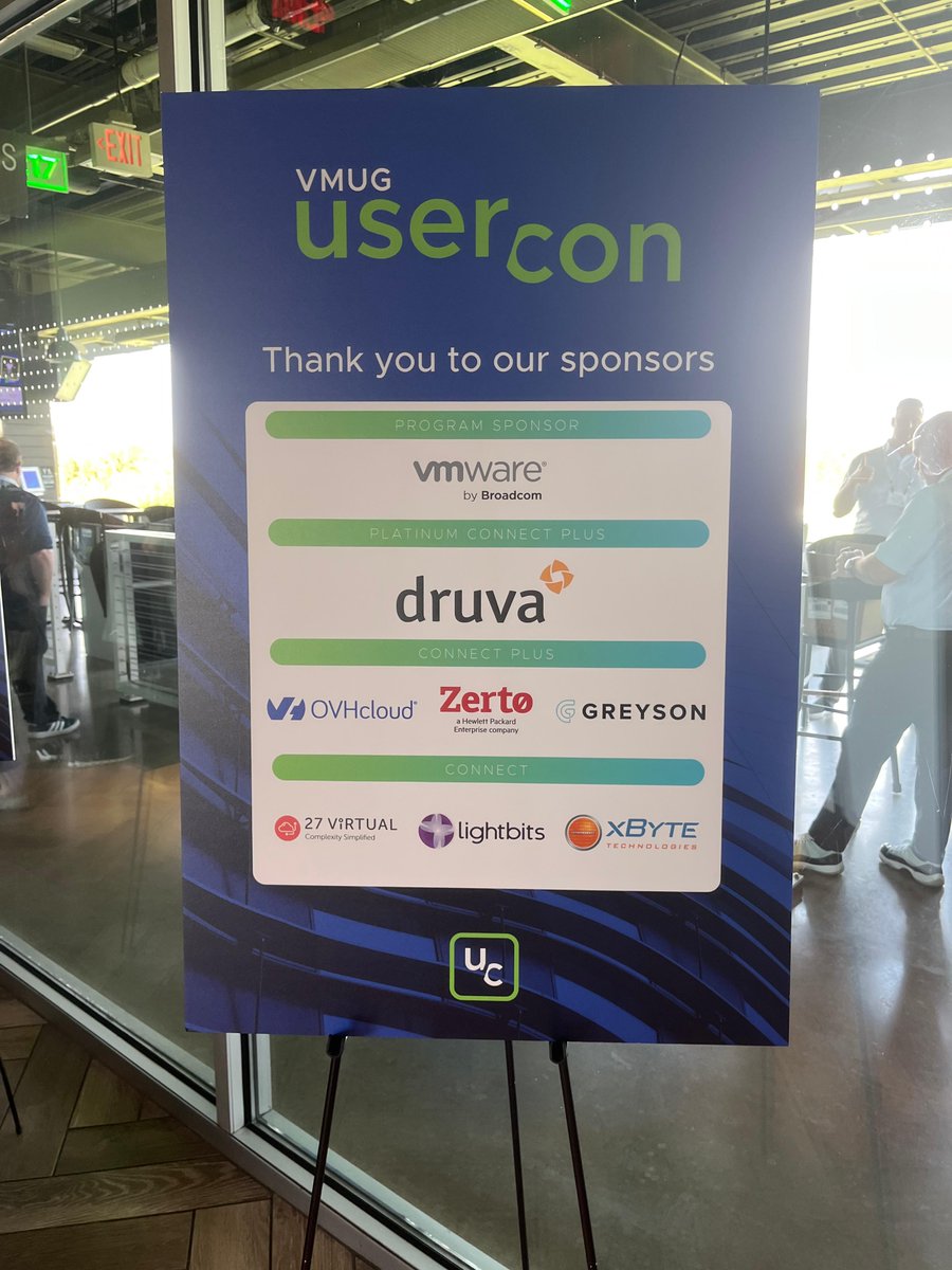 LightbitsLabs's tweet image. Lightbits is at the VMUG User Con at Top Golf in Orlando today. Discover how Lightbits could be the key to navigating the changing landscape of supporting VMware workloads. #topgolf #FLVMUG #VMUGUserCon #lightbits