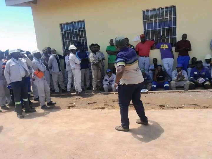 Mushikashika - Winners  take ALL . 
Handei tione
<a href="/Justicechinhem1/">Justice chinhema</a> addressing workers at PLZ Mine in Goromonzi.