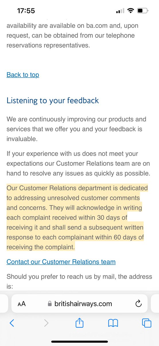 Hi (again) 👋 <a href="/British_Airways/">British Airways</a> so what happens once it’s gone 60 days and you still haven’t heard anything? ⬇️
