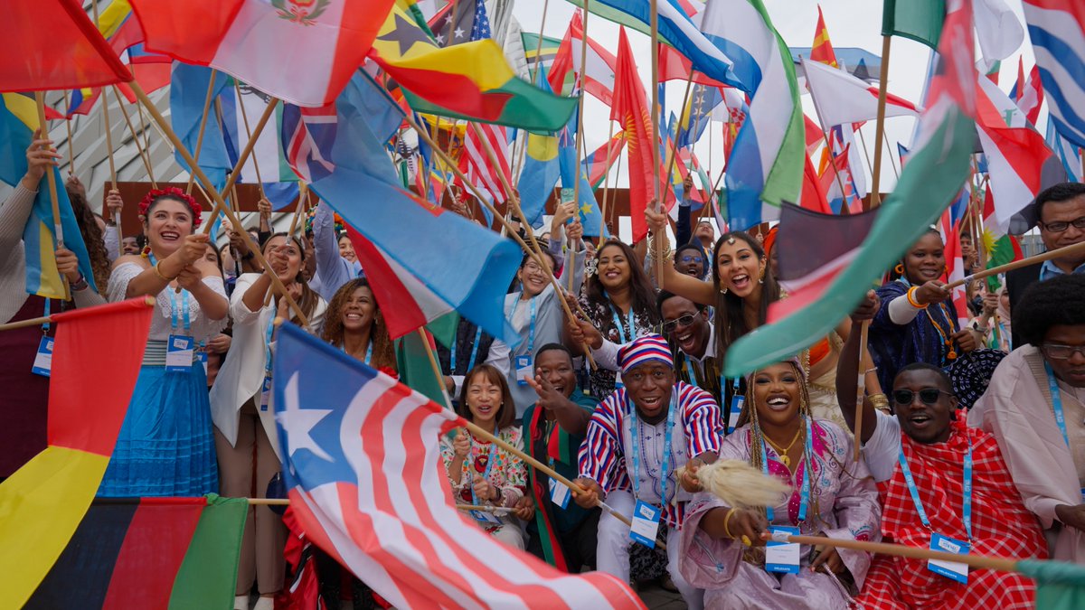 RiseMediaUK's tweet photo. Swipe through some stills from the @OneYoungWorld 2023 Summit in Belfast. The Rise team spent five days at the event, covering the opening and closing ceremonies, plus three full days of speeches, panel sessions and debates, before editing a six-minute highlights film. https://t.co/6M3n2jBHxV
