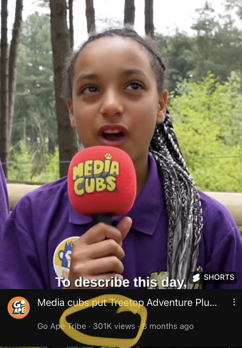 Grace Dyke (@gracecdyke) on Twitter photo Three. Hundred. THOUSAND. Views 😮
So incredibly proud of our <a href="/MediaCubsUK/">Media Cubs 🐾</a> crew for achieving this for Go Ape.
Just shows the power of kids-led content. Give them your platform and they won’t disappoint! 🎤 💫 Three. Hundred. THOUSAND. Views 😮
So incredibly proud of our <a href="/MediaCubsUK/">Media Cubs 🐾</a> crew for achieving this for Go Ape.
Just shows the power of kids-led content. Give them your platform and they won’t disappoint! 🎤 💫